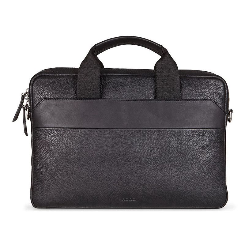 Men ECCO SUNE - Briefcases Black - India OSPGRE574